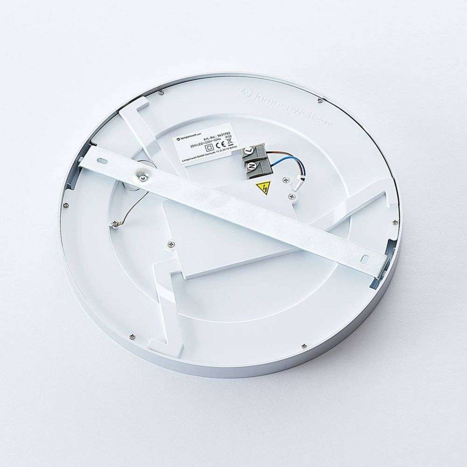 Solvie Round LED Plafonieră Silver - Arcchio