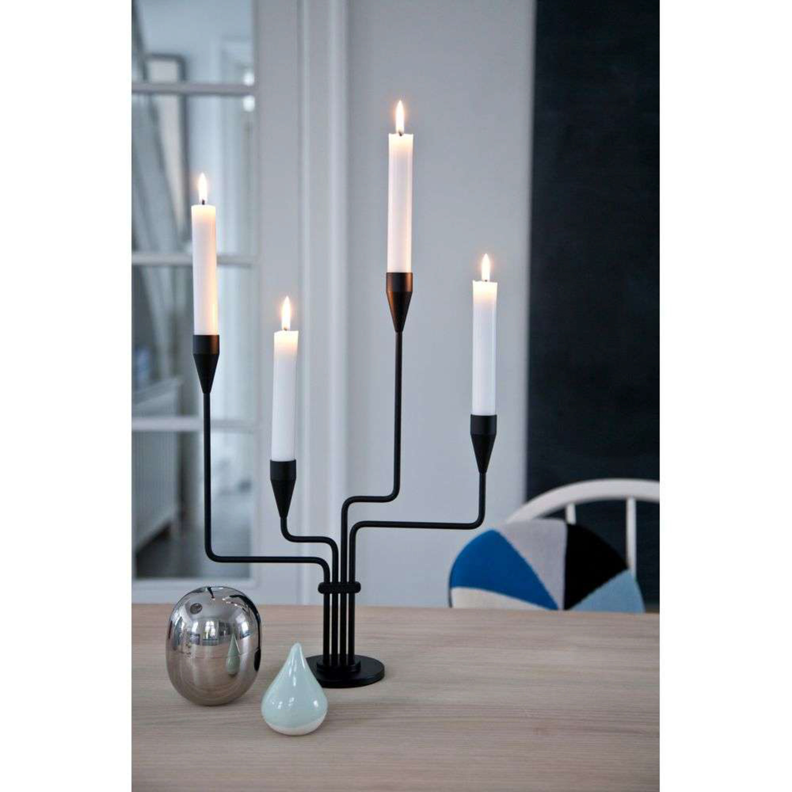 Sydkorset Suporte de Velas Black - Piet Hein