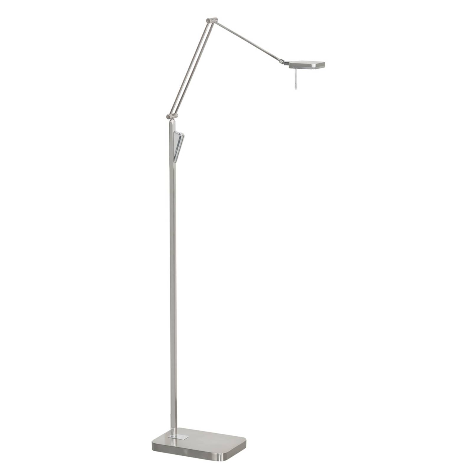 Image of Bolzano lampadaire LED angulaire, variateur 8718379023057