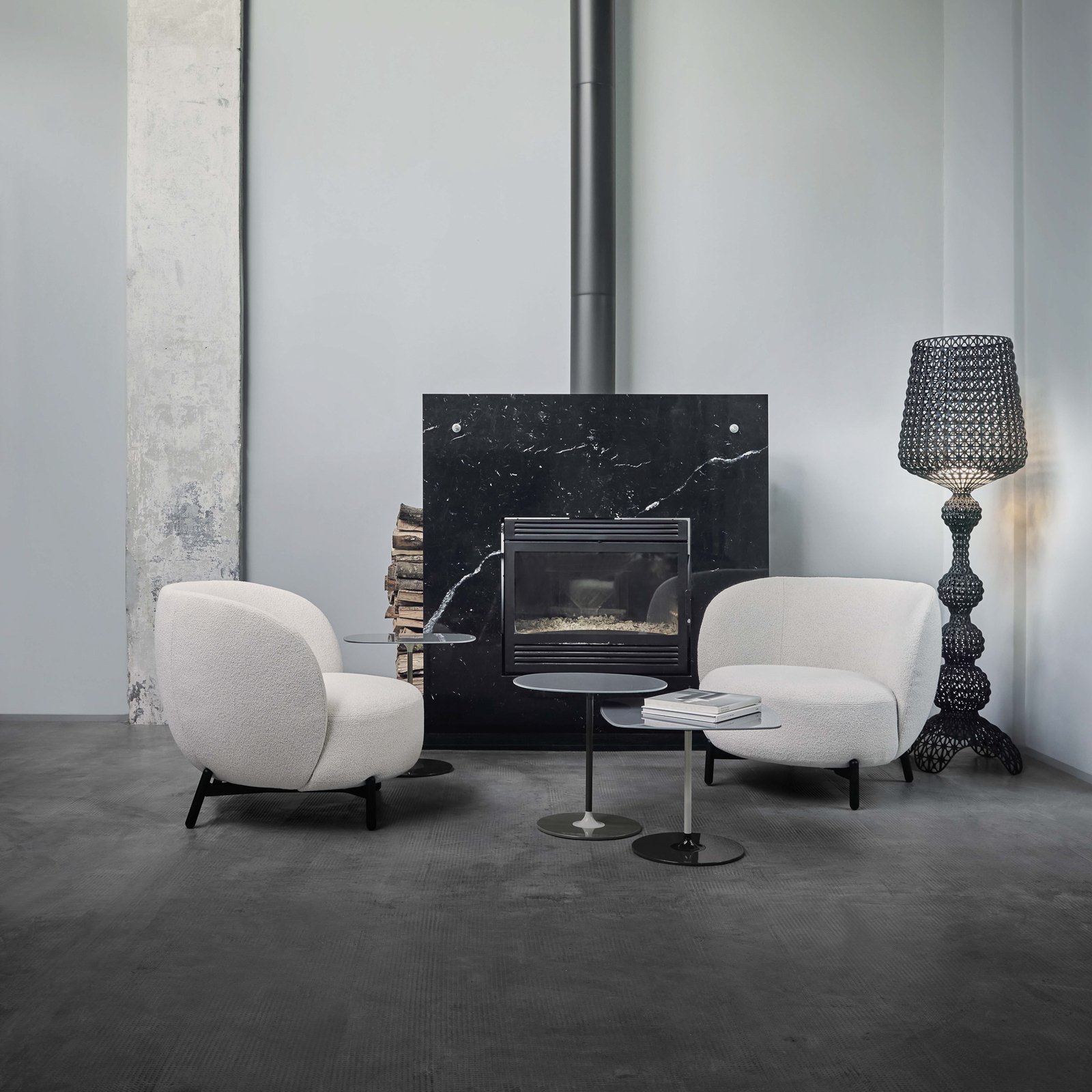 Kabuki Stehleuchte Schwarz - Kartell
