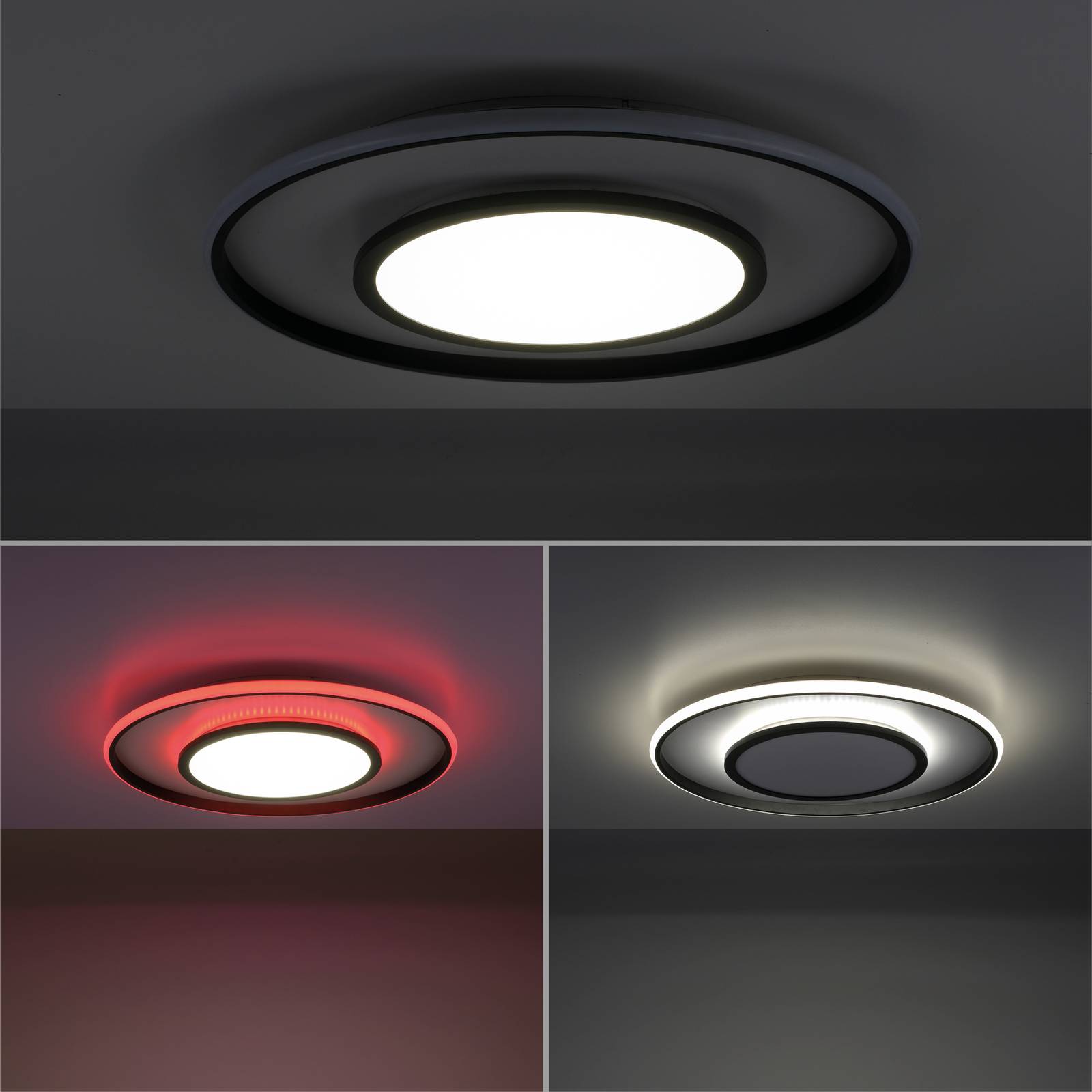 Lampa sufitowa LED Arenda Ø 60cm, RGB/CCT