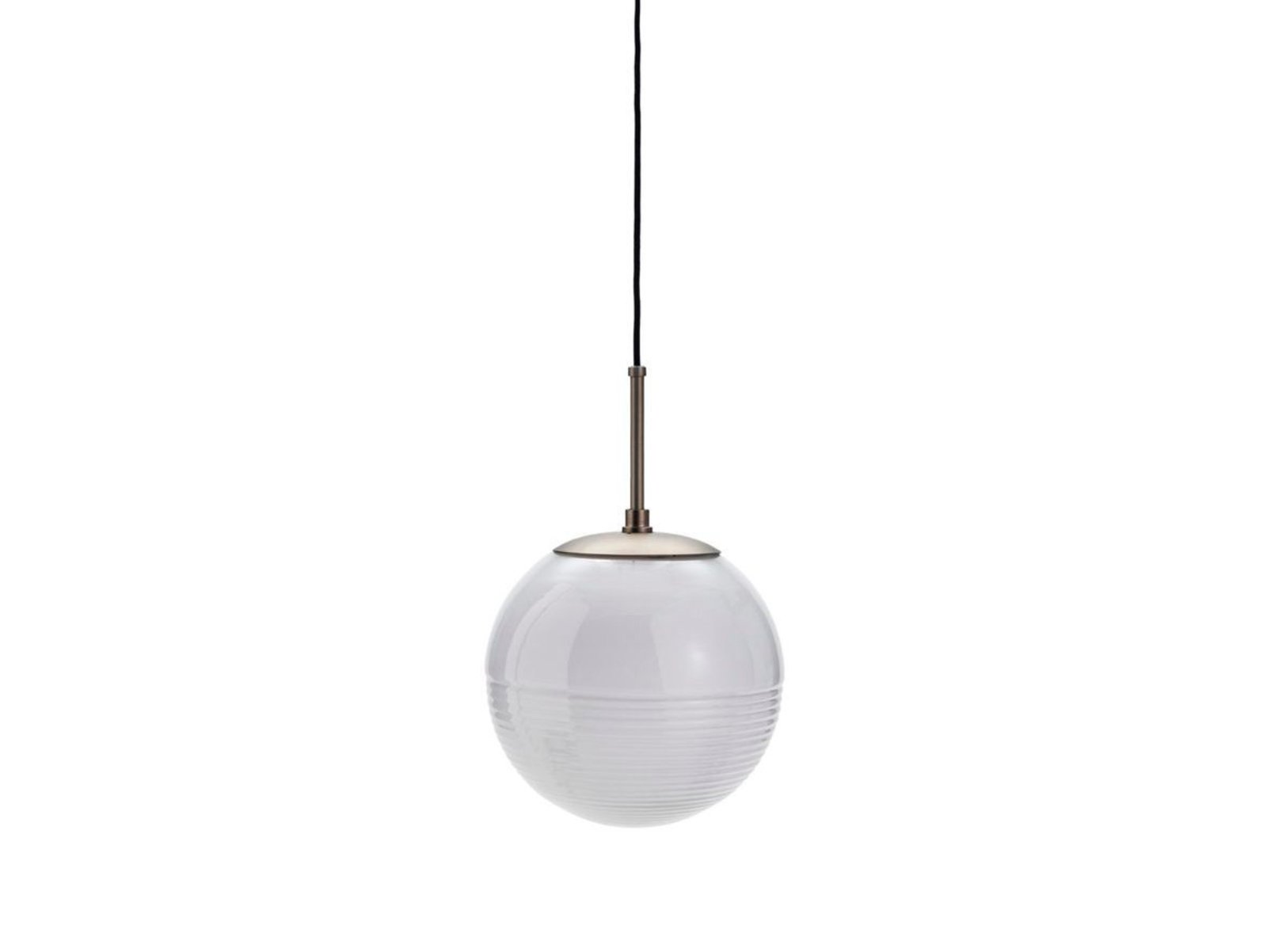 Halda Závěsná Lampa Ø25x38 White/Brown - House Doctor