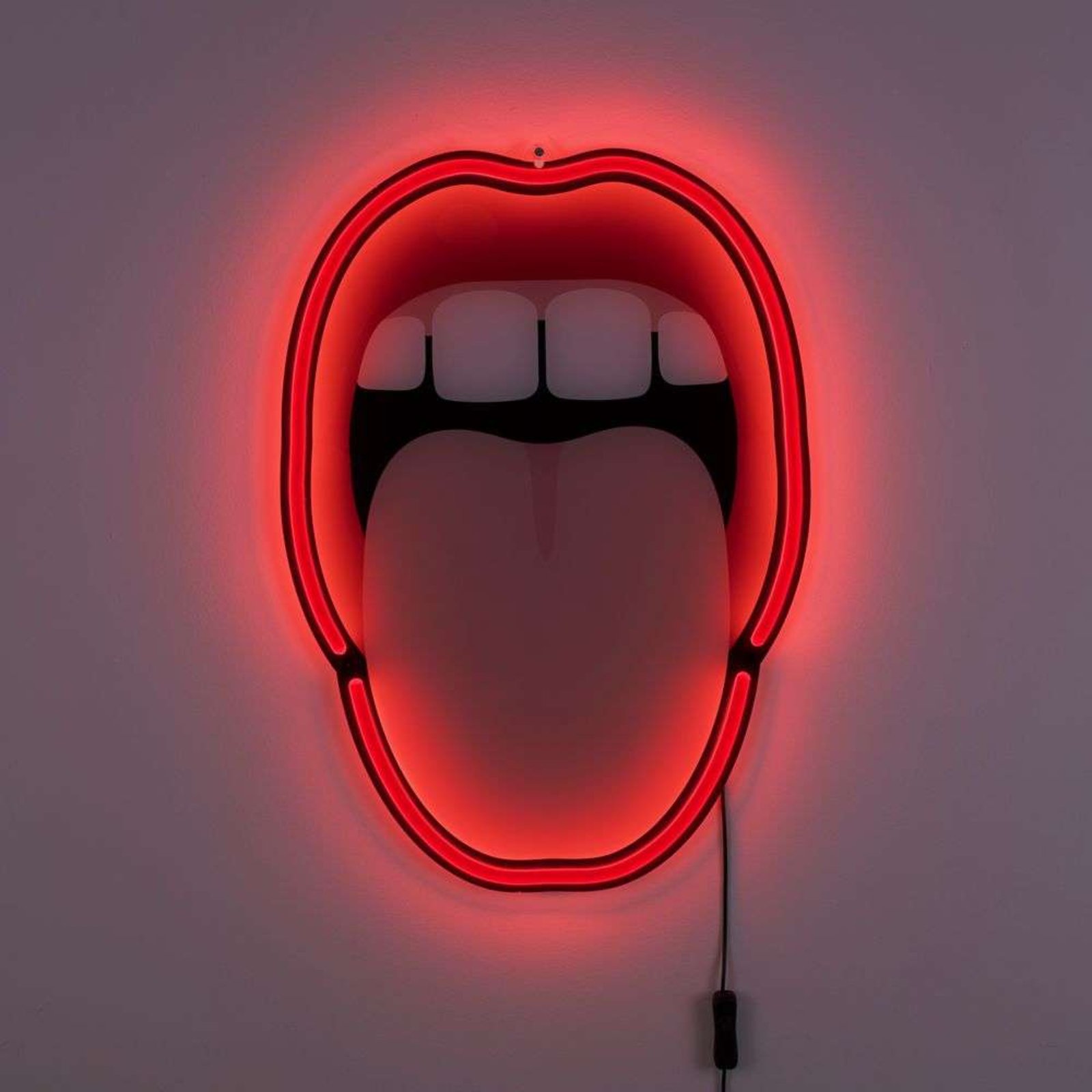 Blow Tongue LED Candeeiro de Parede - Seletti