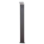 Nevio LED Kerti Lámpa H100 Érzékelővel Graphite - Lucande