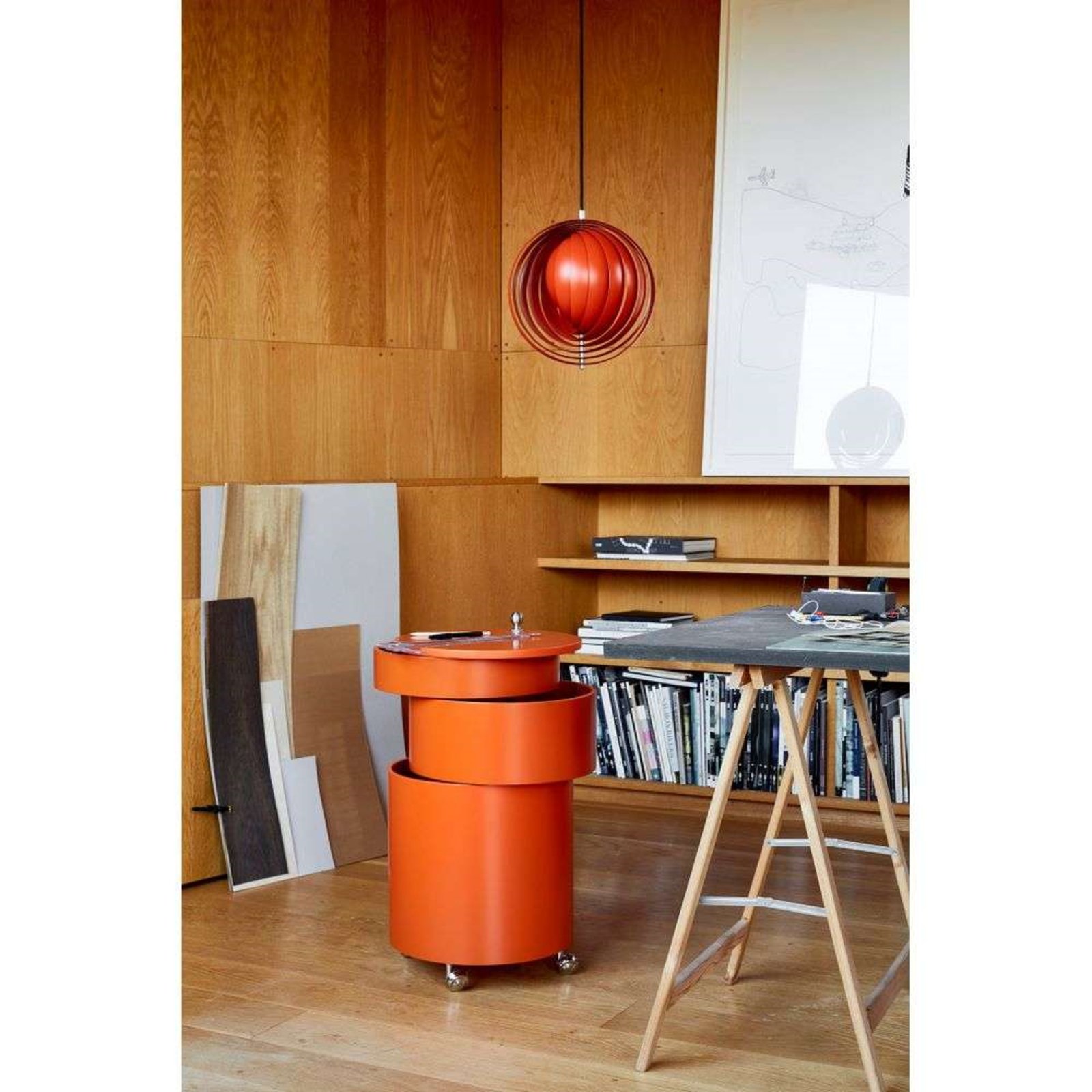 Barboy Side Table Orange - Verpan