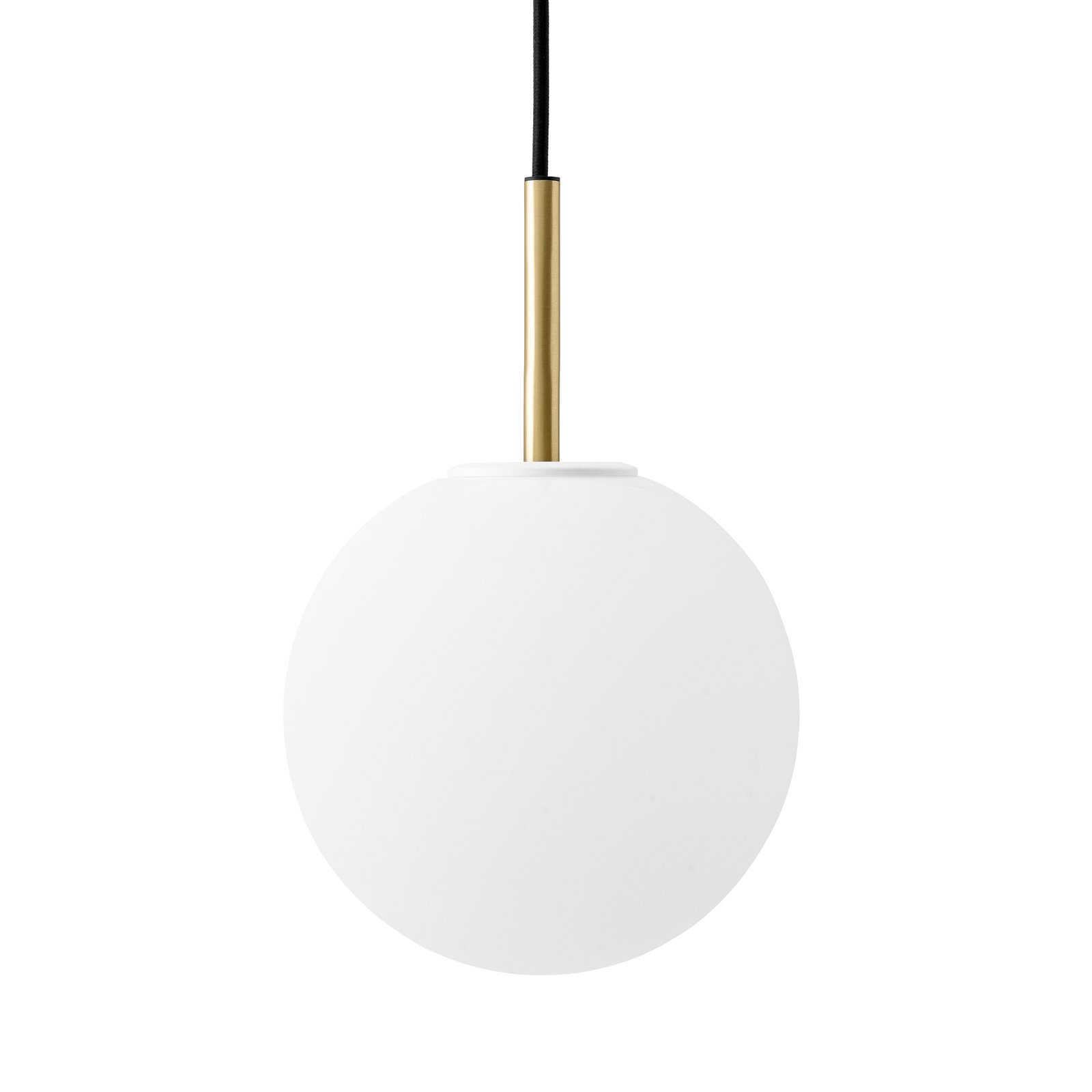 Audo TR Bulb LED hanglamp 1-lamp messing/opaal mat