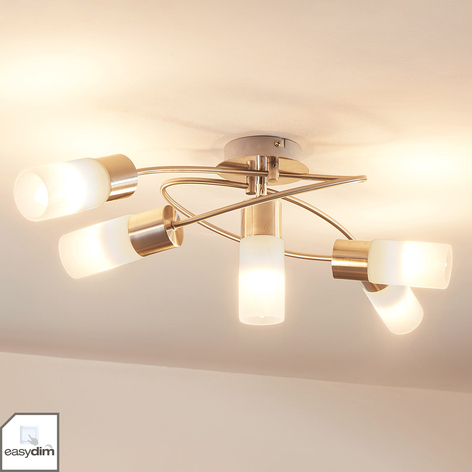 LED-Deckenlampe Erva, dimmbar, 5-flg.