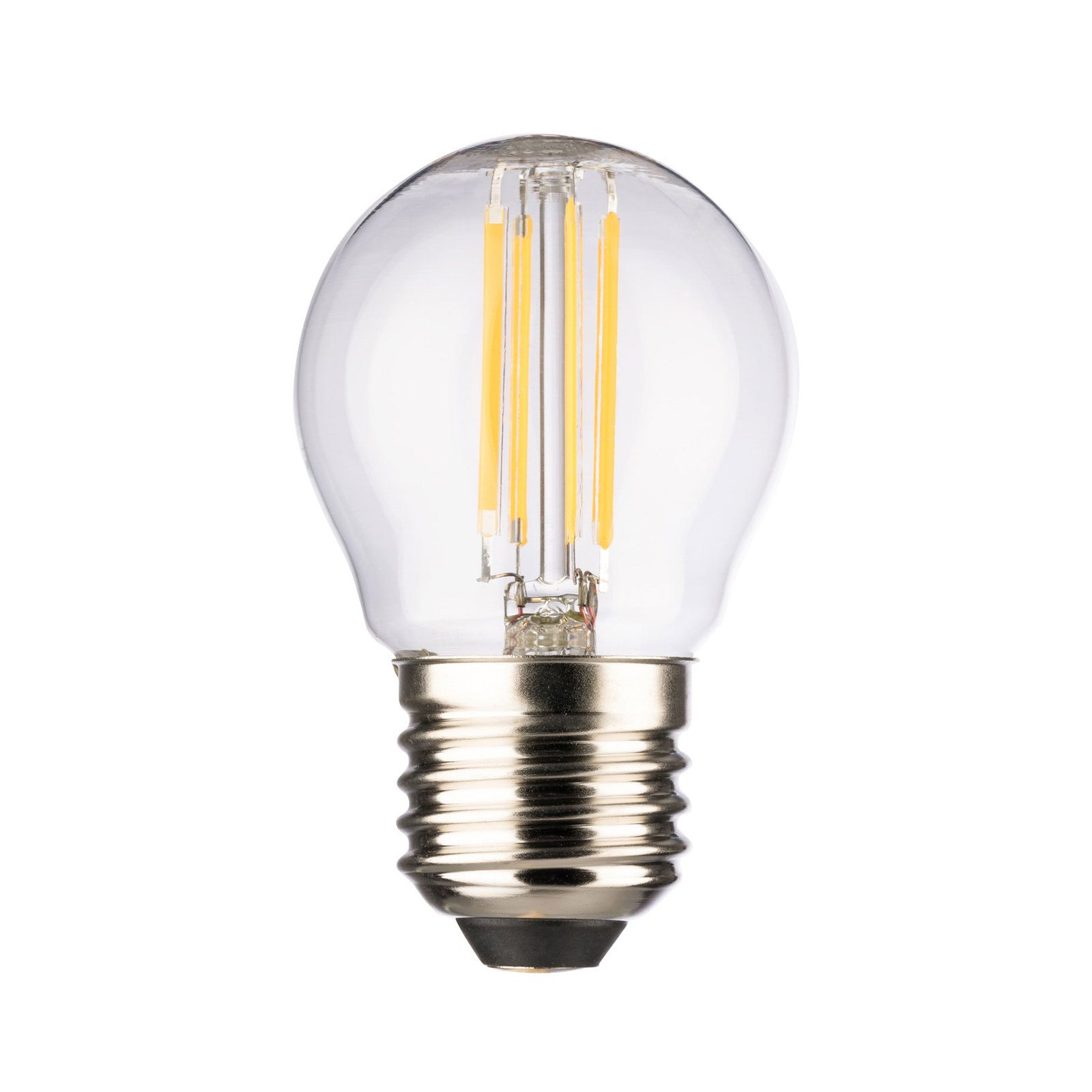 LED-Tropfenlampe E27 4W 2.700 K Filament klar
