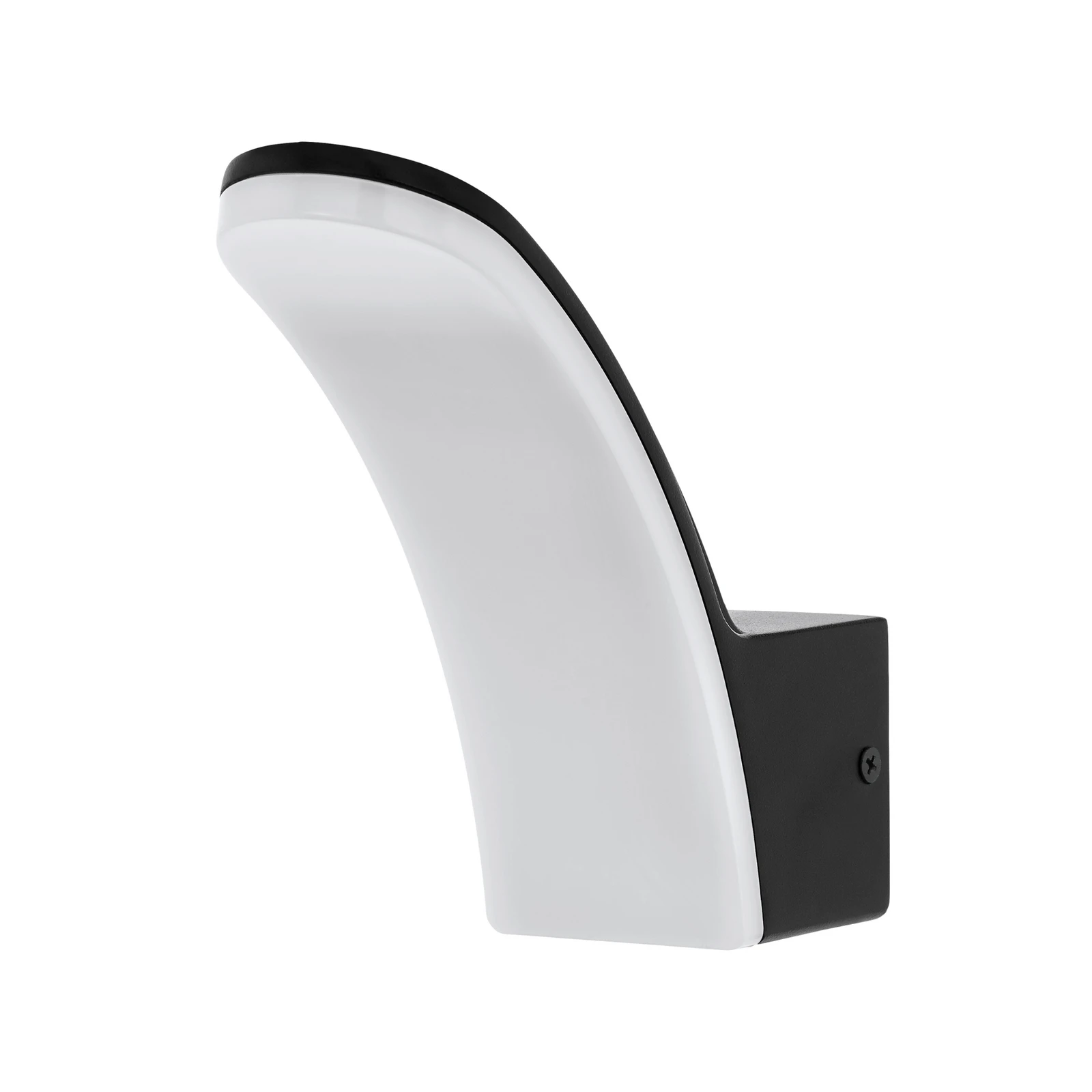 LED-utomhusvägglampa Fiumicino av aluminium