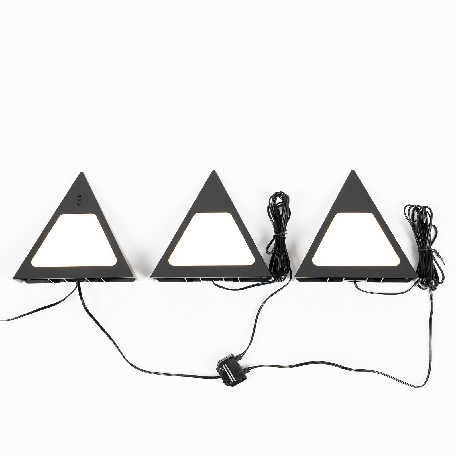 Prios Odia LED-Unterbauleuchte, schwarz, 3er