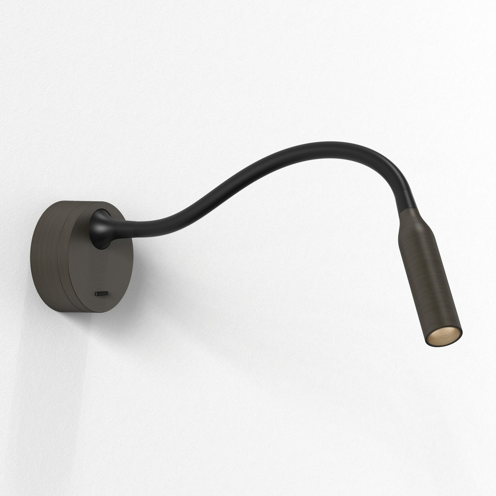 Astro Lucca LED-Wandlampe mit Flexarm, bronze