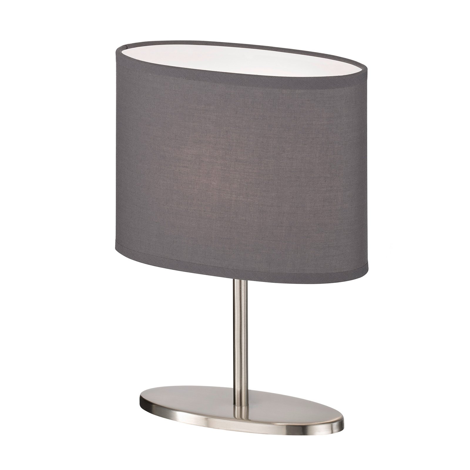 Momo table lamp fabric lampshade nickel/anthracite