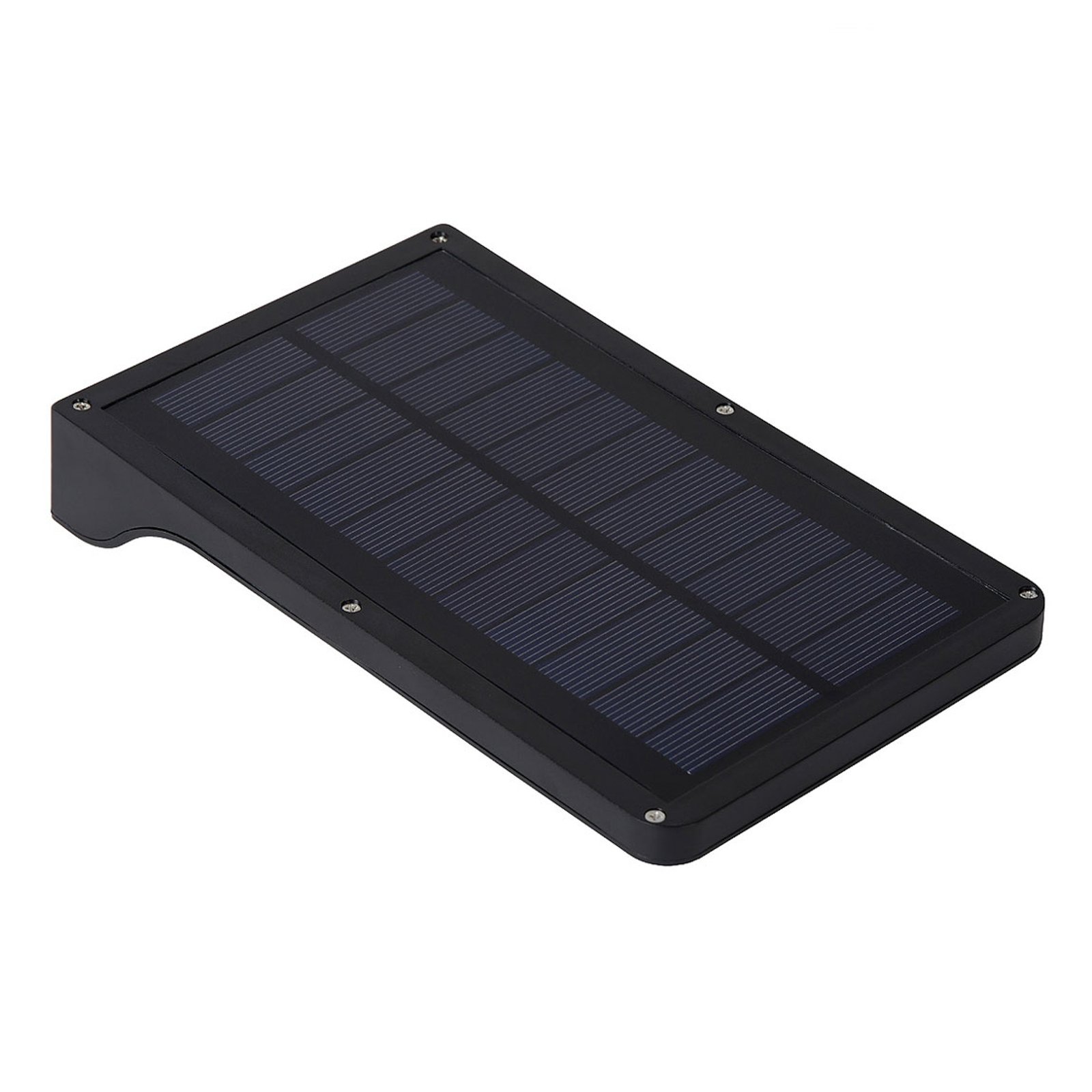 Candeeiro de parede exterior solar LED básico com sensor