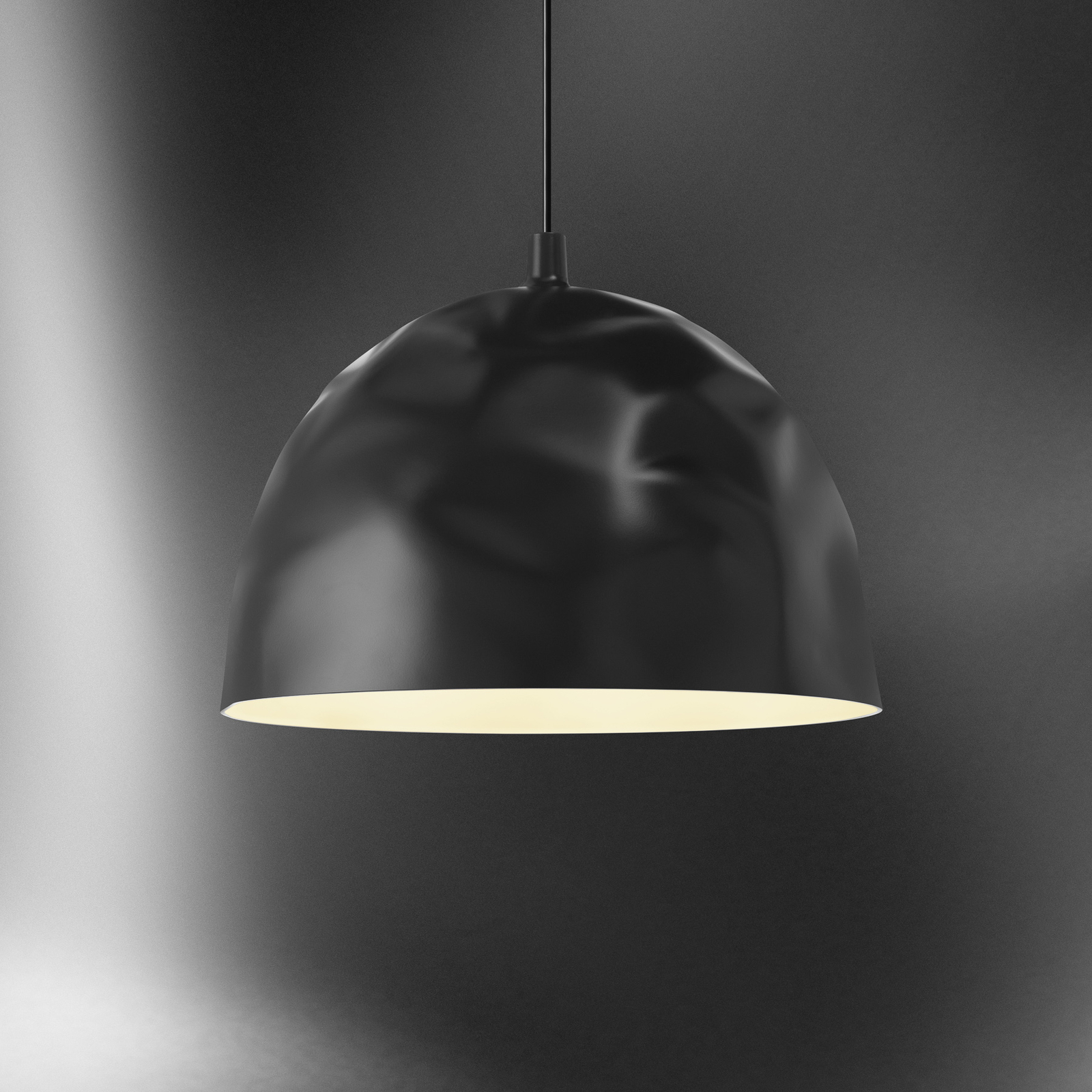 Foscarini Bump függő lámpa fekete