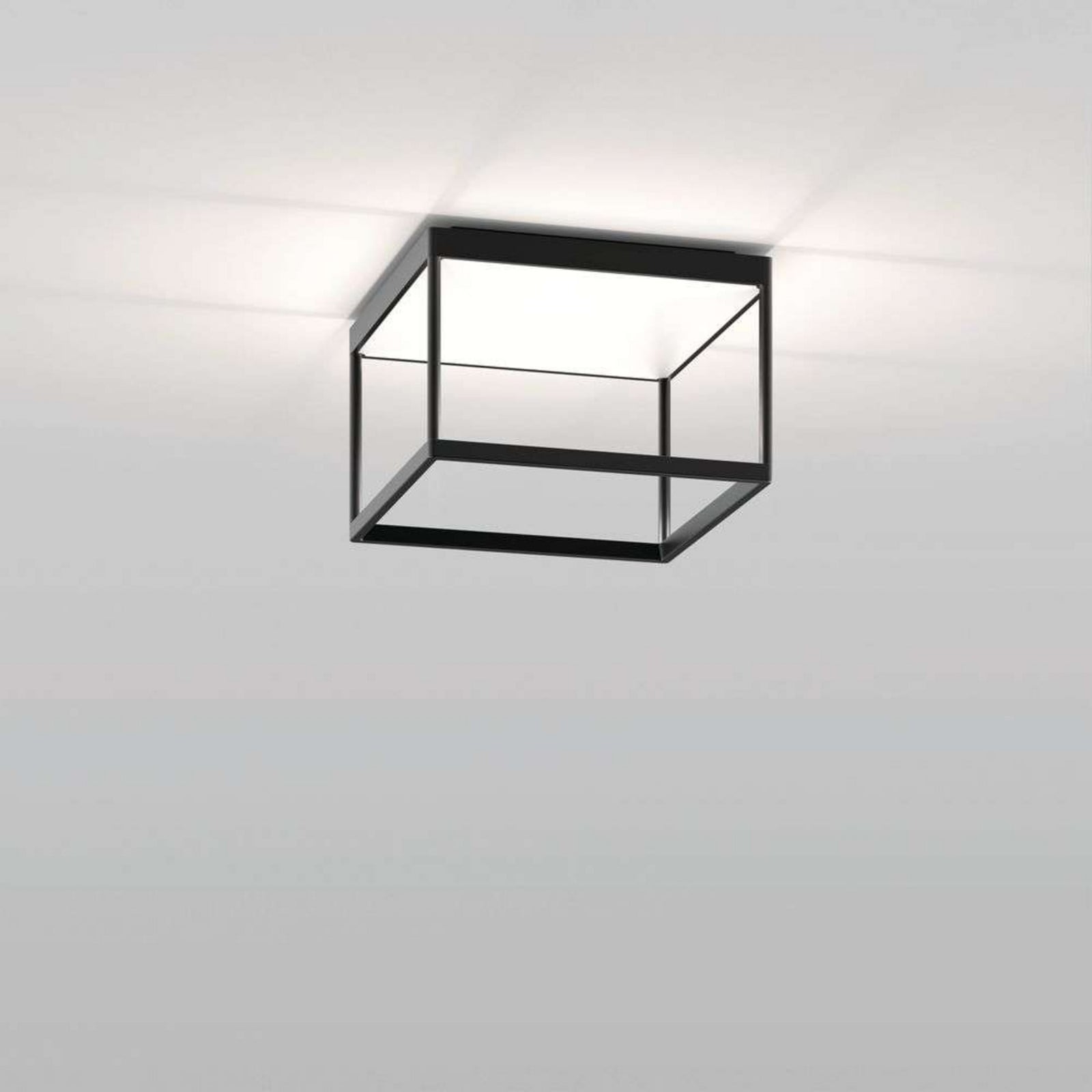 Reflex 2 LED-loftlampe sort/hvid 20 cm, Serien.lighting Serien Lighting - Stue - Aluminium
