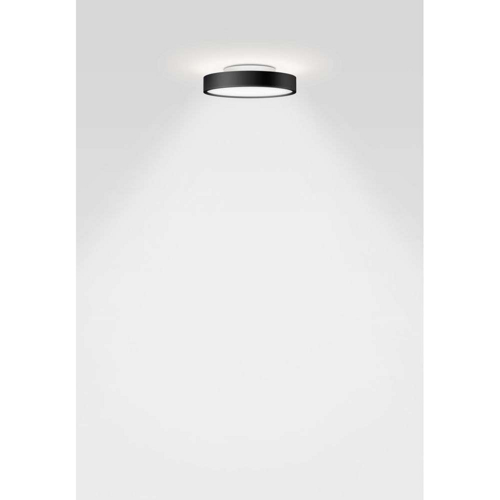 Slice&sup2; PI Plafond &Oslash;170 Black Serien Lighting - Vardagsrum - Aluminium