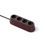 NOMAD BLOCK Prise rouge foncé 4 x type F - Forming Function