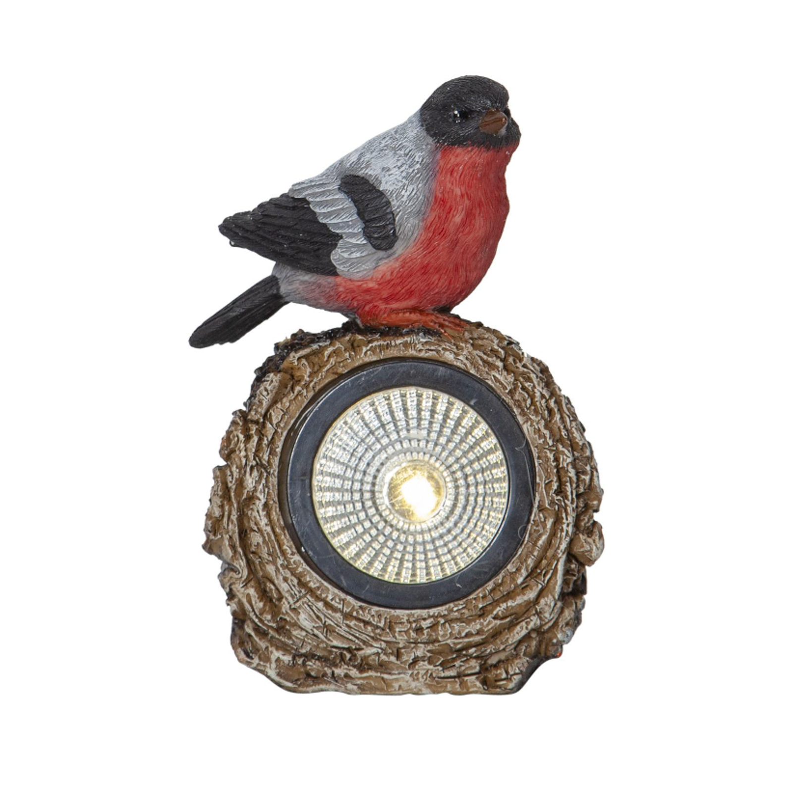 Lampada LED solare Birdie, colorata, in plastica, 9 x 14 cm, set di 9 pezzi