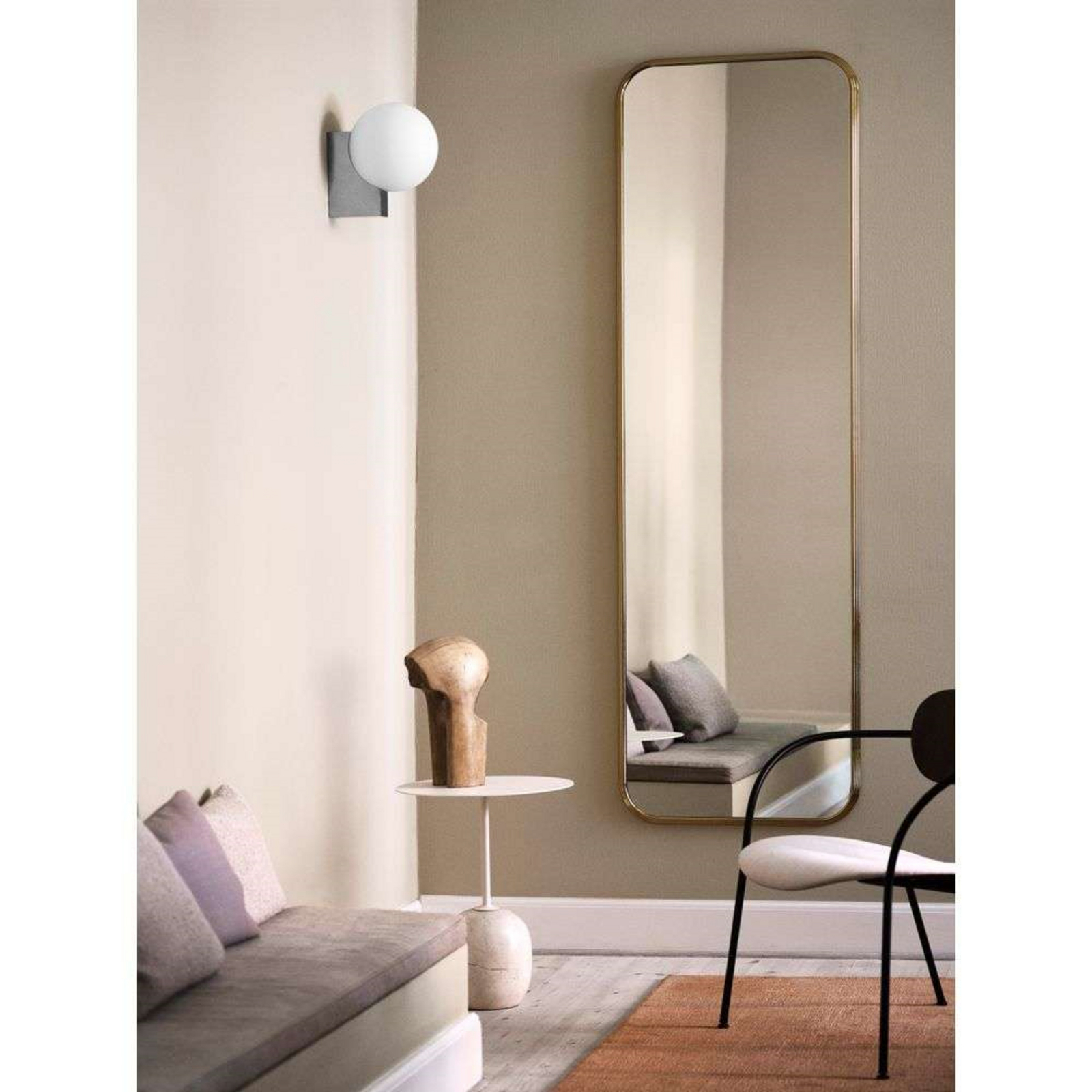 Journey SHY2 Wall Lamp Silk Grey - &Tradition