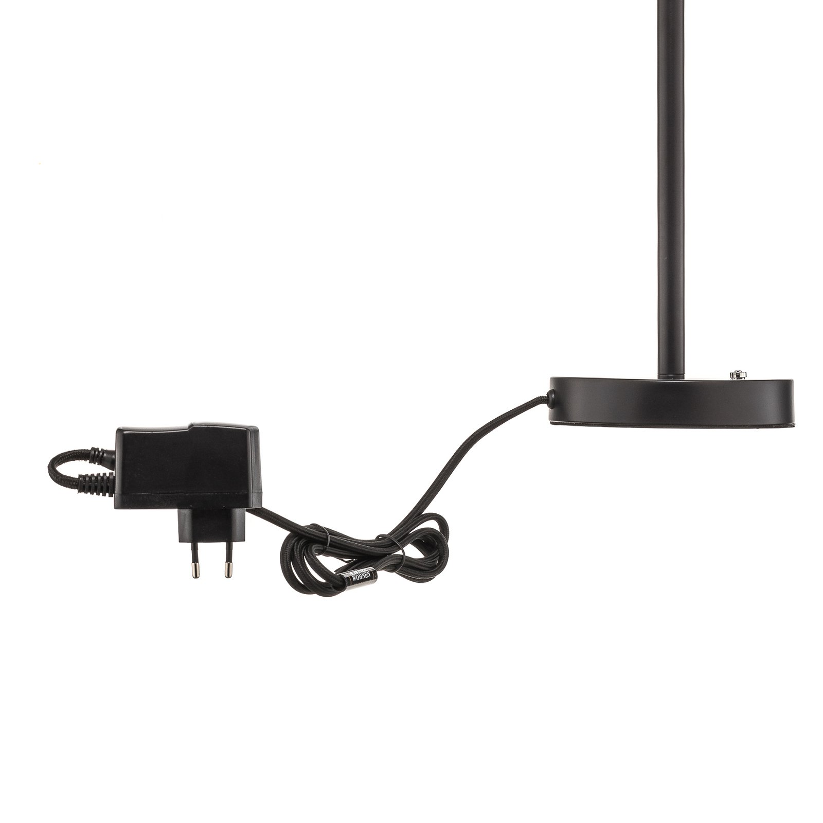 Schöner Wohnen Stina lámpara de mesa LED, negro