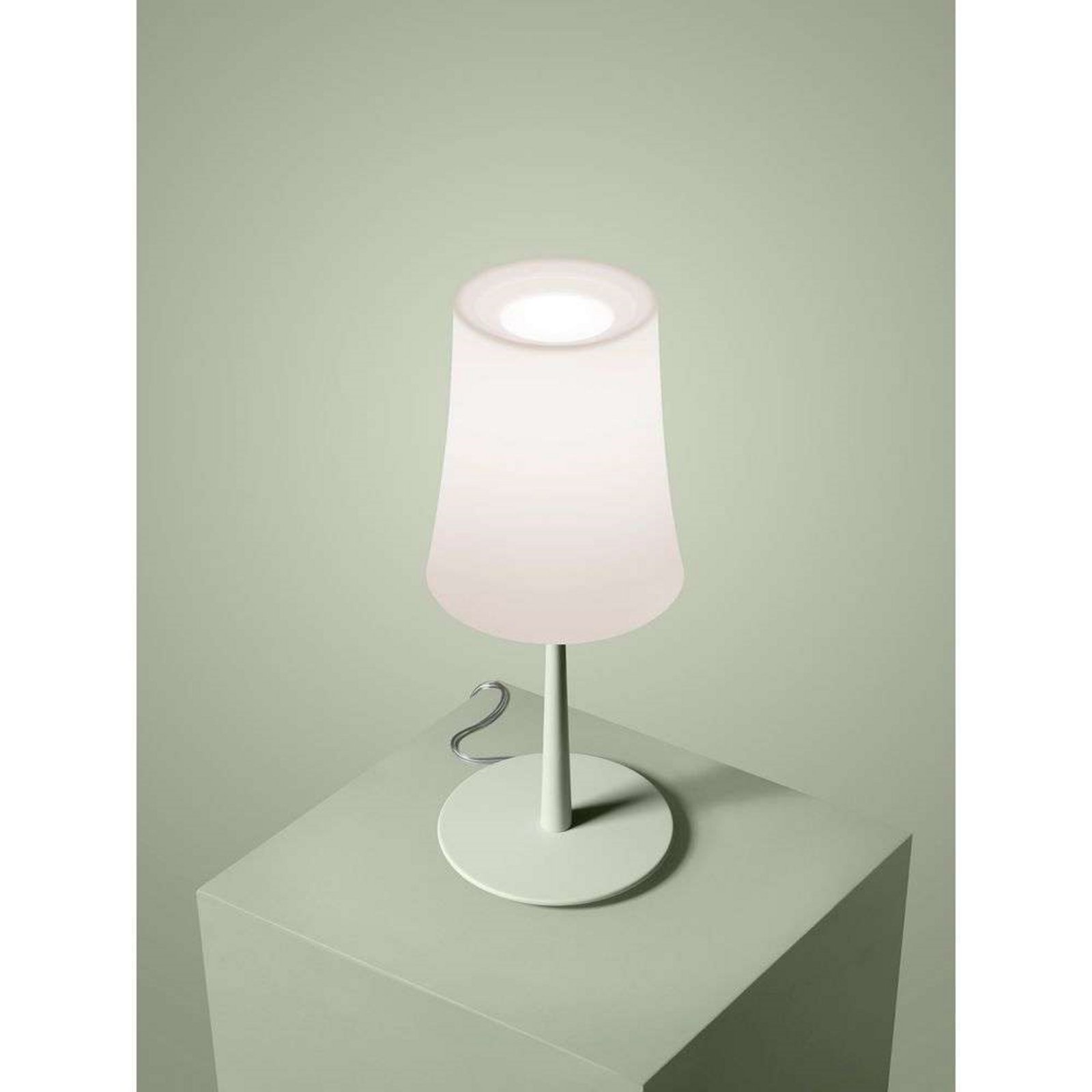 Birdie Easy Lampă de Masă Opaque Green - Foscarini