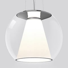 serien.lighting Návrh M závěsné svítidlo 927 Triac čiré