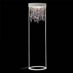 Ola STL2 floor lamp white/coloured cold crystals
