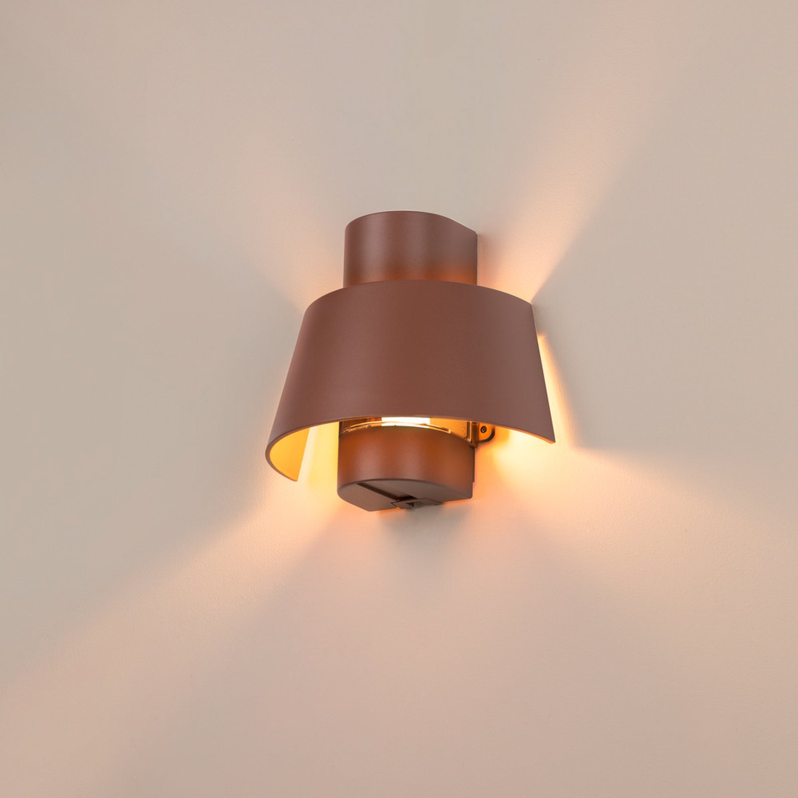Photoni Extérieur Applique Murale Conical Rouille - SLV