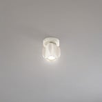 Faretto da soffitto GAMBIT, bianco crema, Ø 10 cm, metallo, GU10