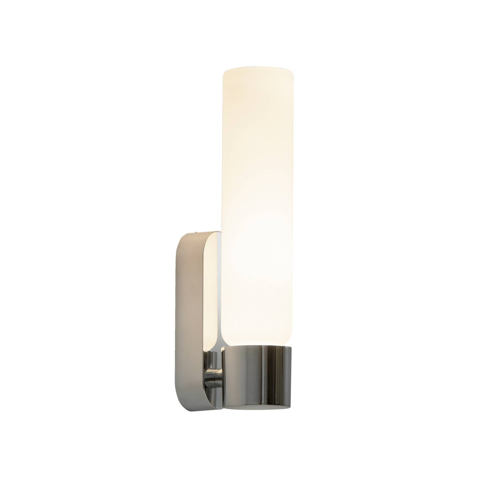 LEDS-C4 LED-vägglampa Dresden IP44 krom aluminium glas