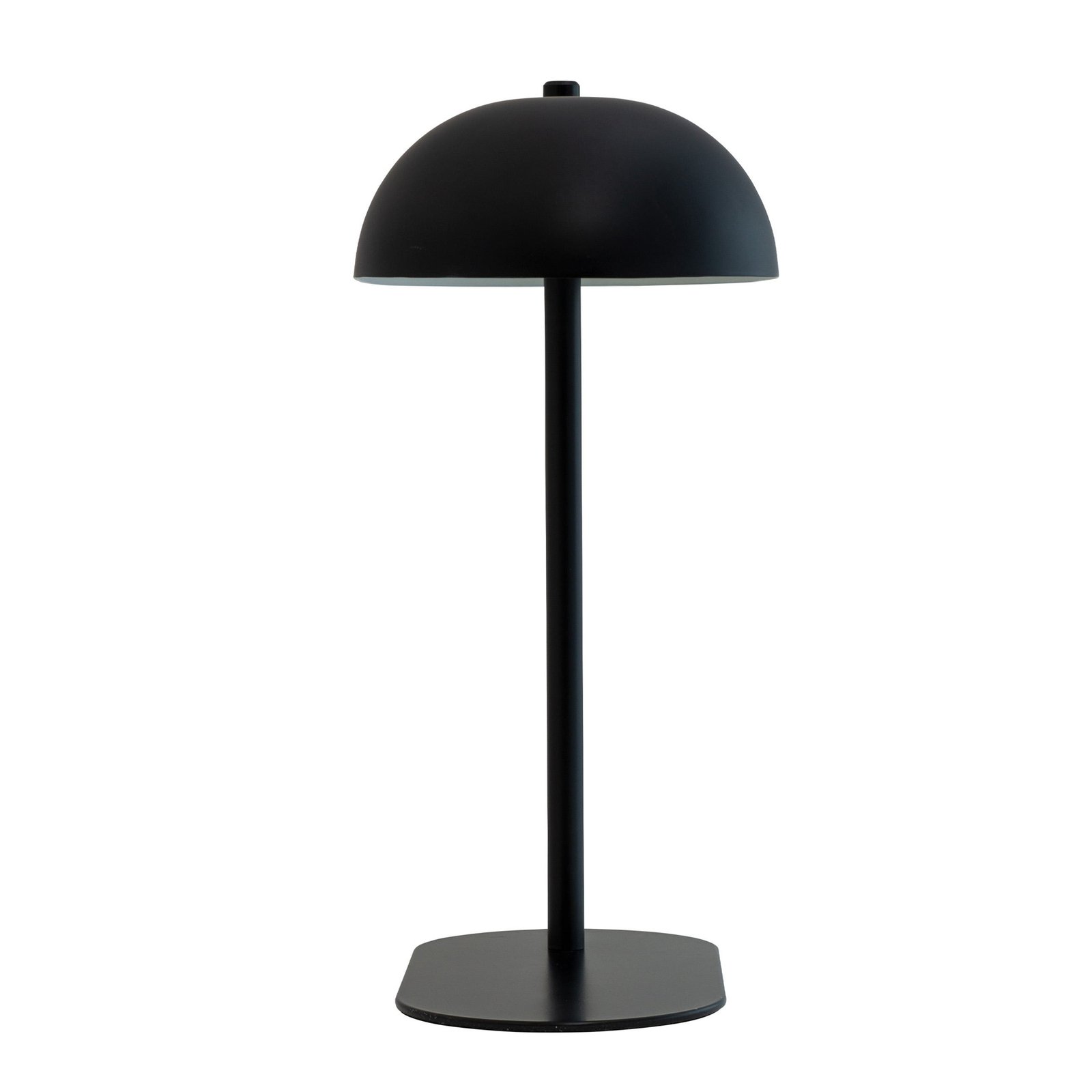 Dyberg Larsen Arch table lamp, black, metal, height 36 cm