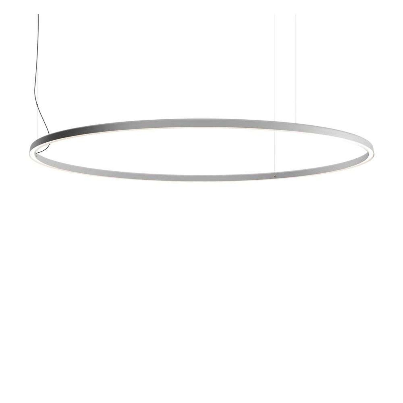 Compendium Circle LED Závěsná Lampa Ø200 Alu - Luceplan