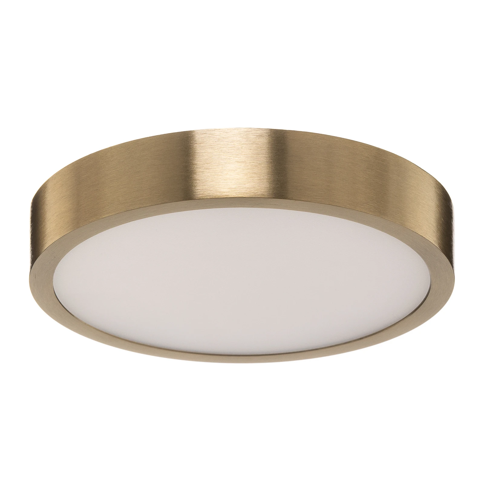 Bully LED-taklampa med patina-look, Ø 14 cm