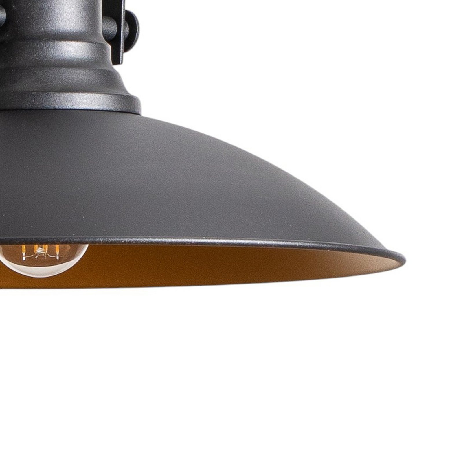Hängeleuchte Fimda, schwarz, Ø 41 cm, Metall, E27