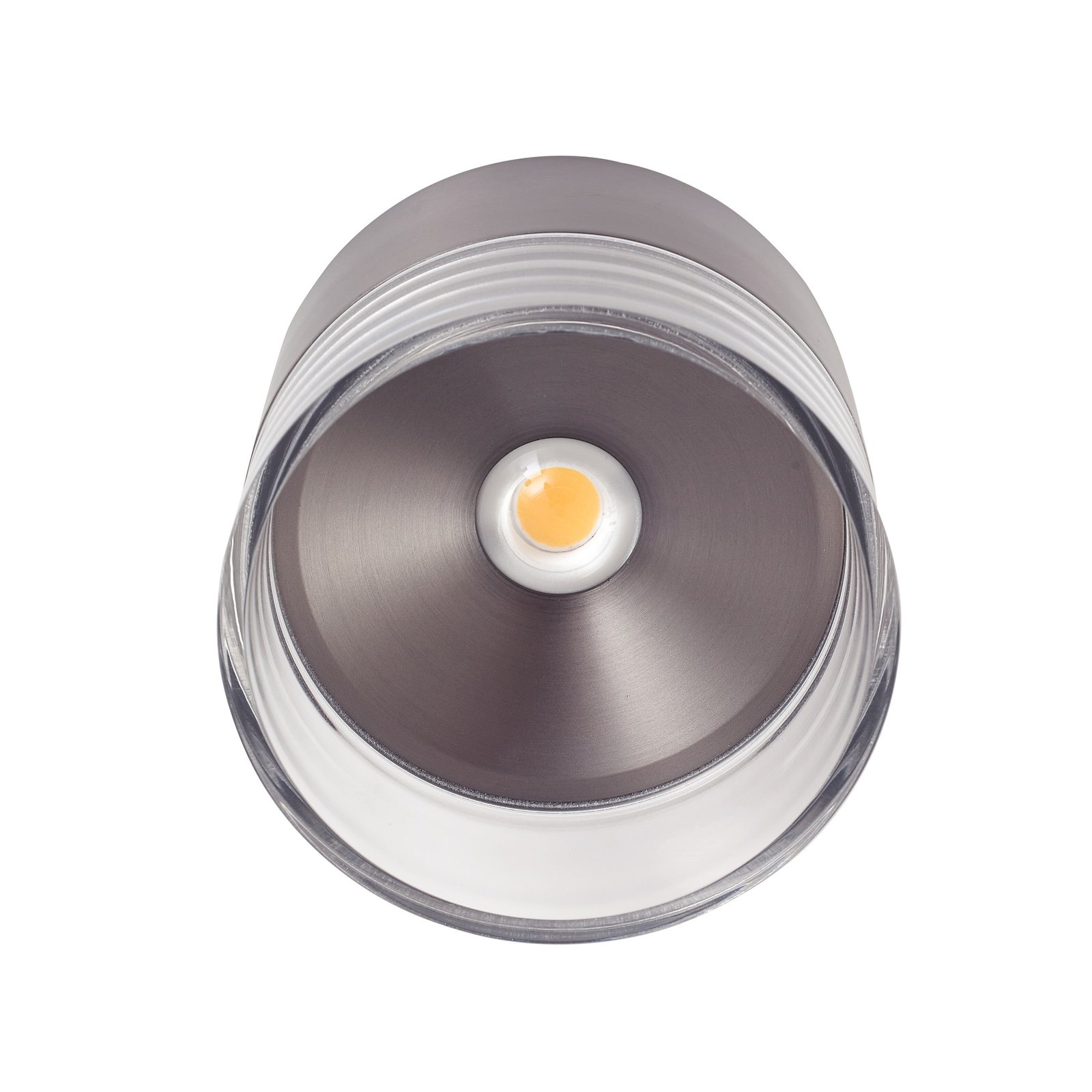 Lindby LED plafondlamp Dalila, zwart, Ø 10 cm, aluminium