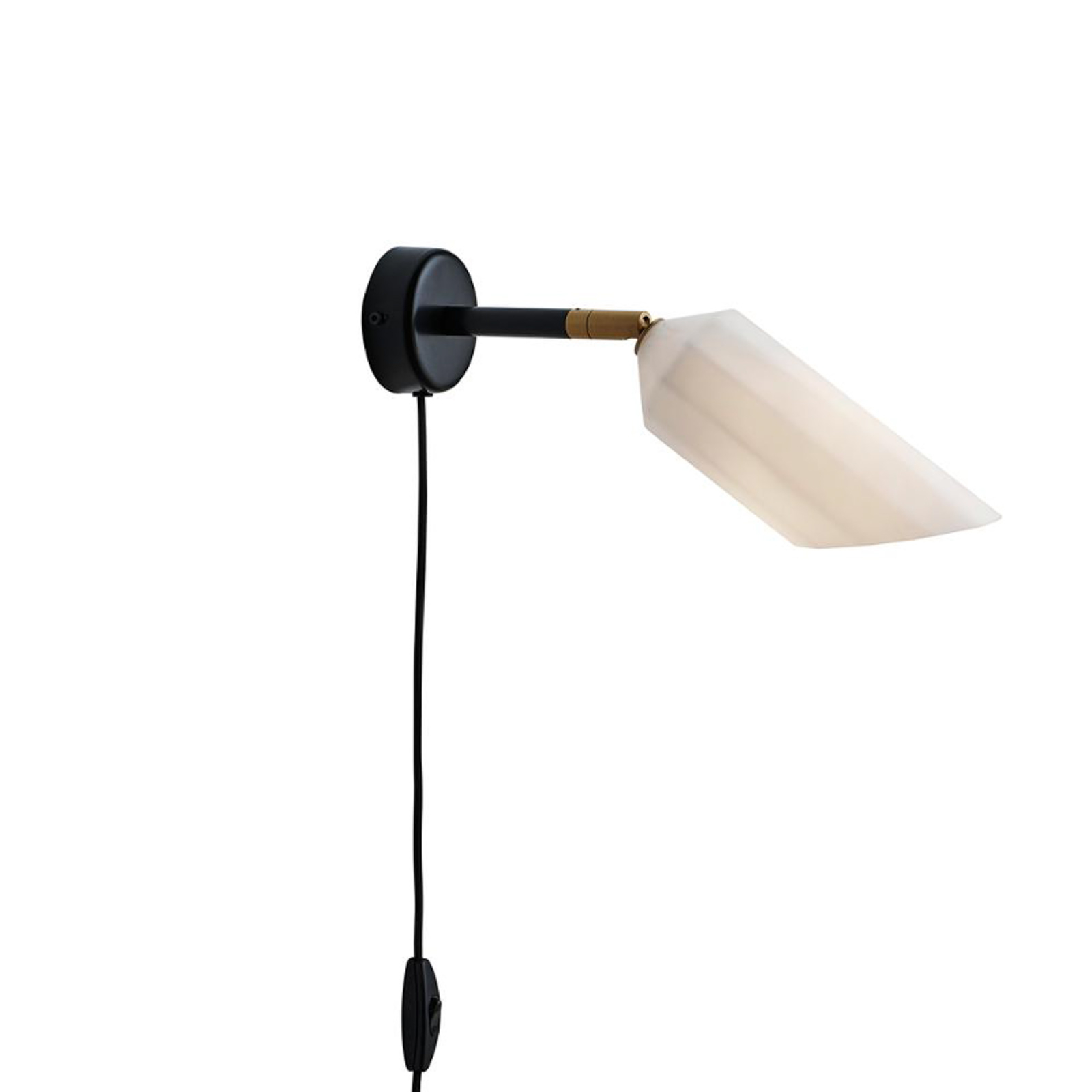 LE KLINT Pliverre wandlamp met opaalglaskap