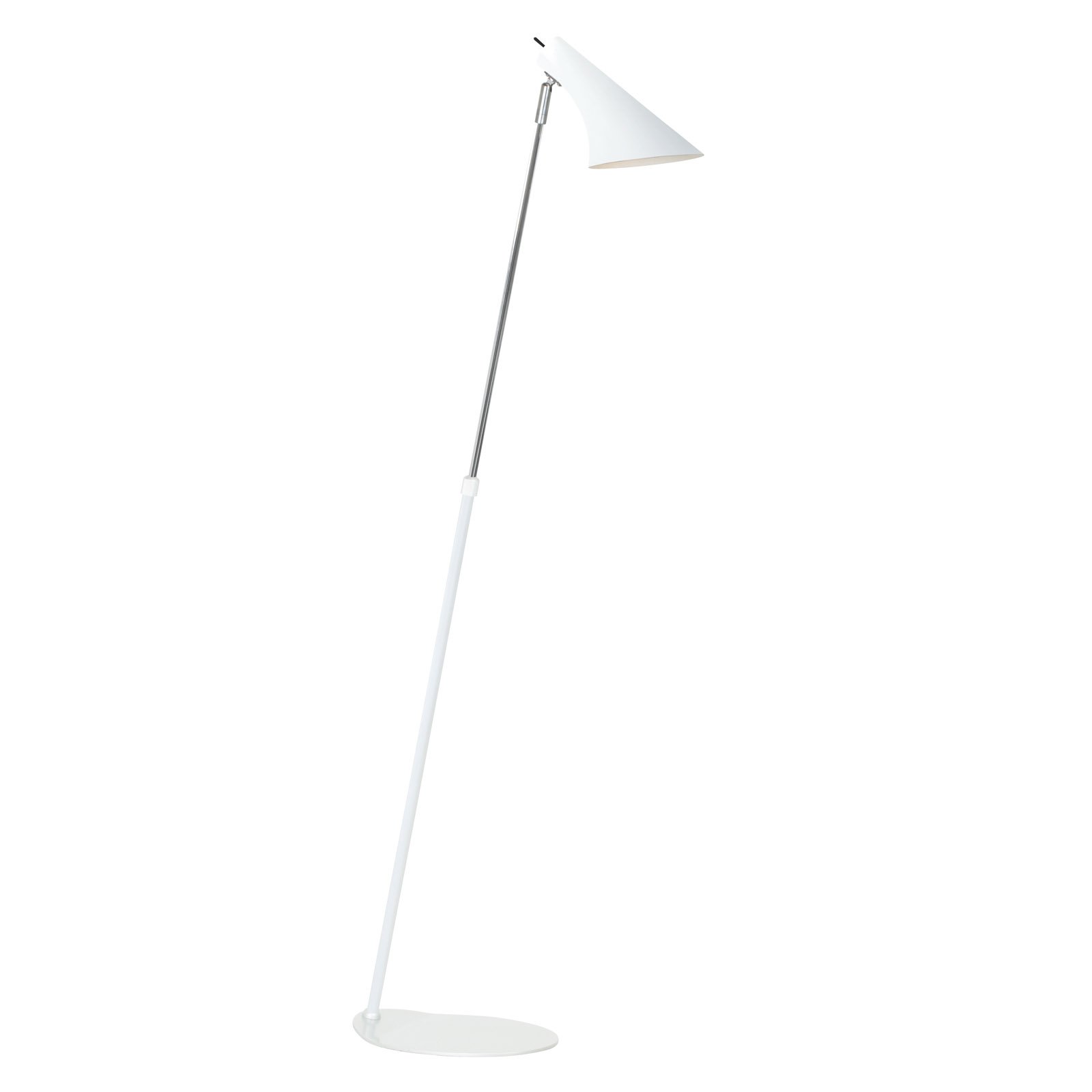 Vanilla floor lamp, adjustable, white