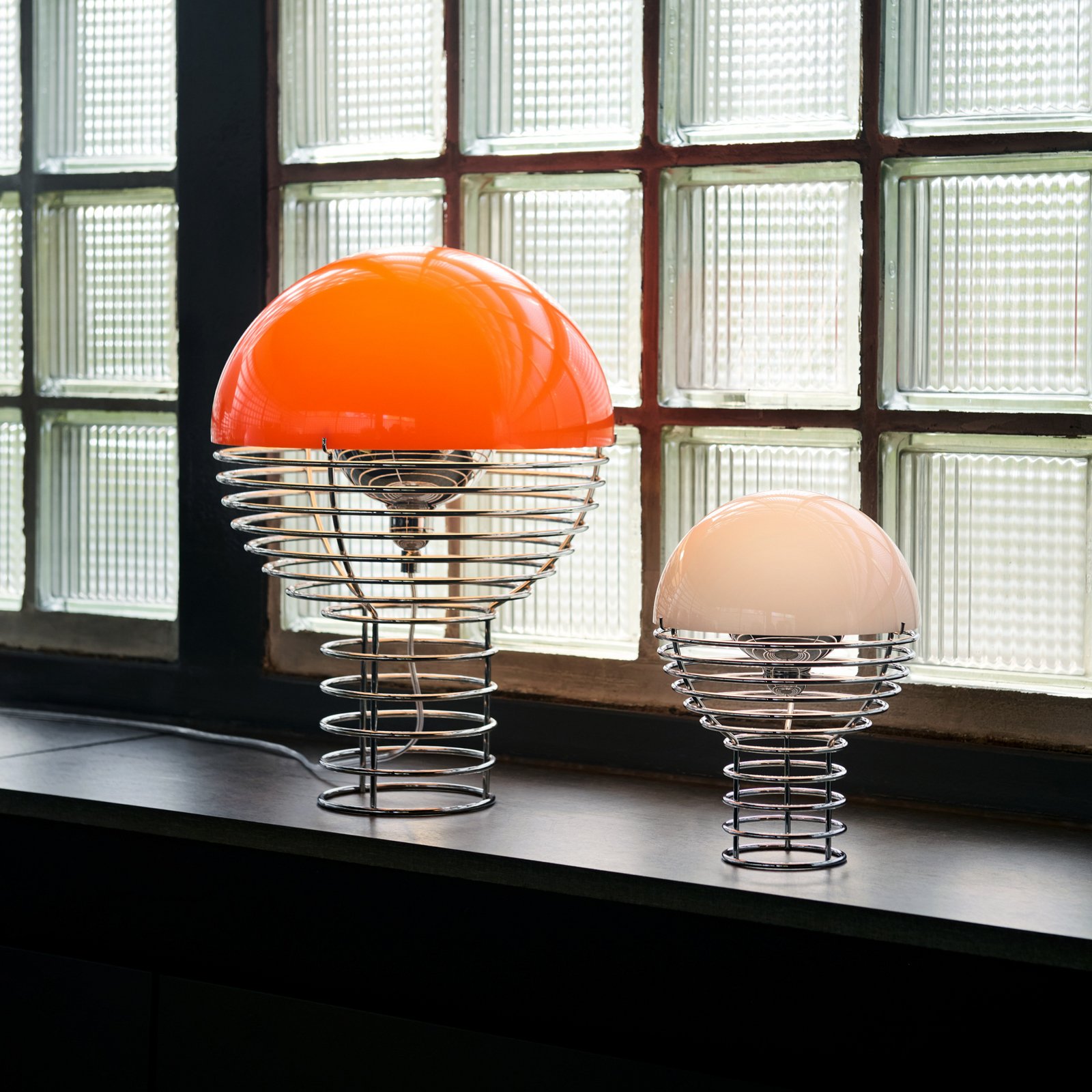 Wire rechargeable table lamp, height 25 cm, IP44 - VERPAN Wire rechargeable table lamp, height 25 cm, IP44 - VERPAN