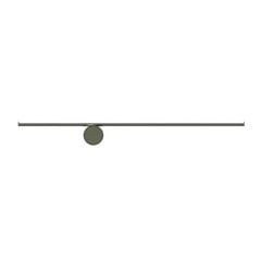 FLOS Coordinates Wall 1 applique LED, argent moon