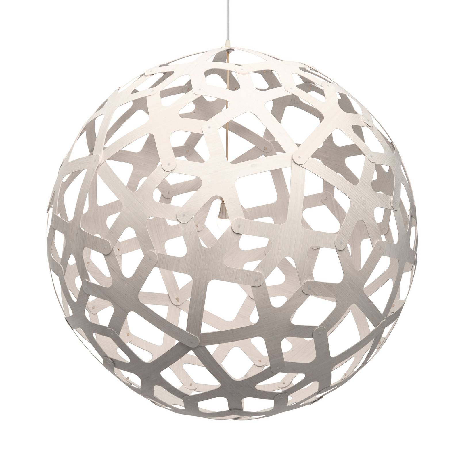 david trubridge Coral hänglampa Ø 80cm vit