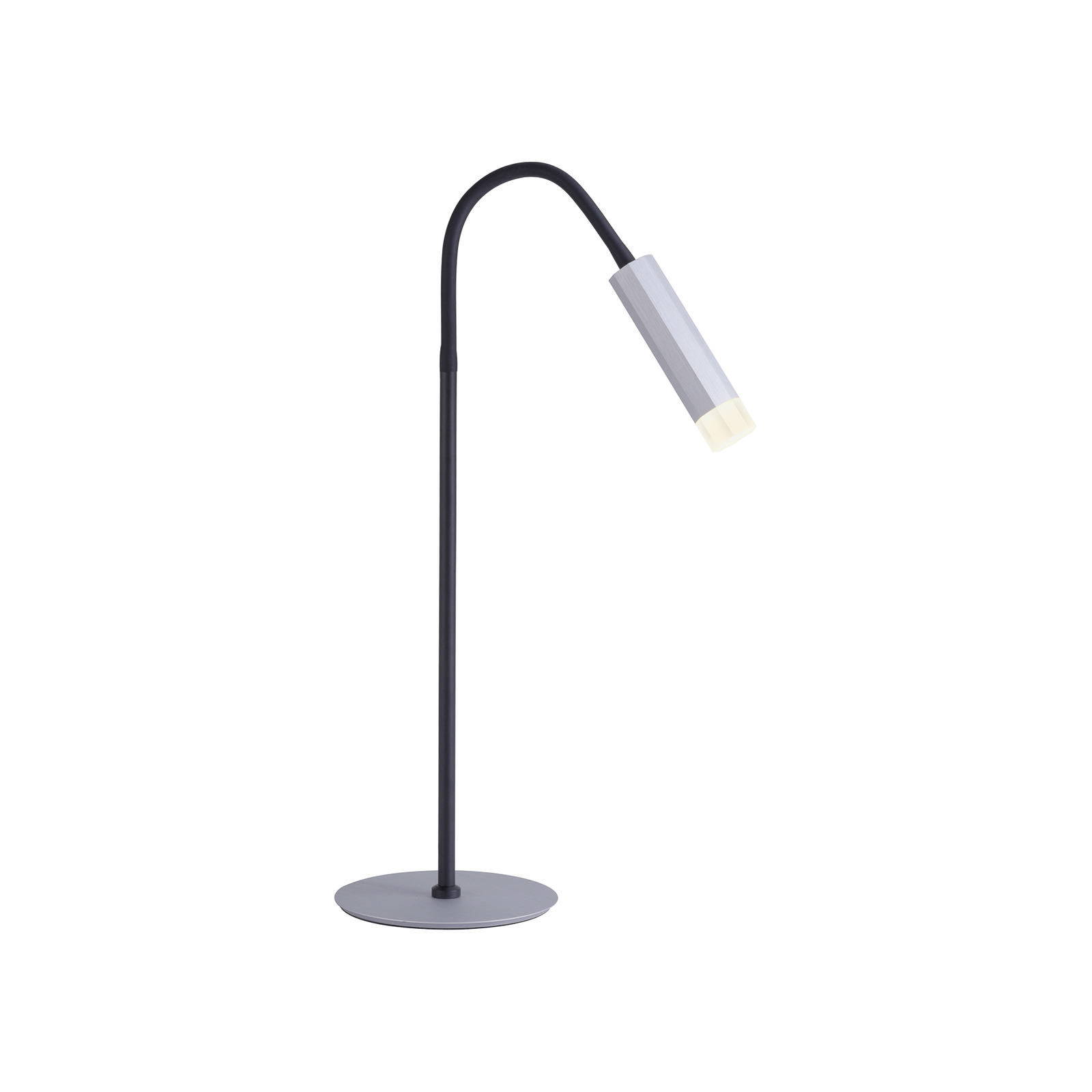 Paul Neuhaus Pure-Gemin -LED-pöytälamppu, hopea