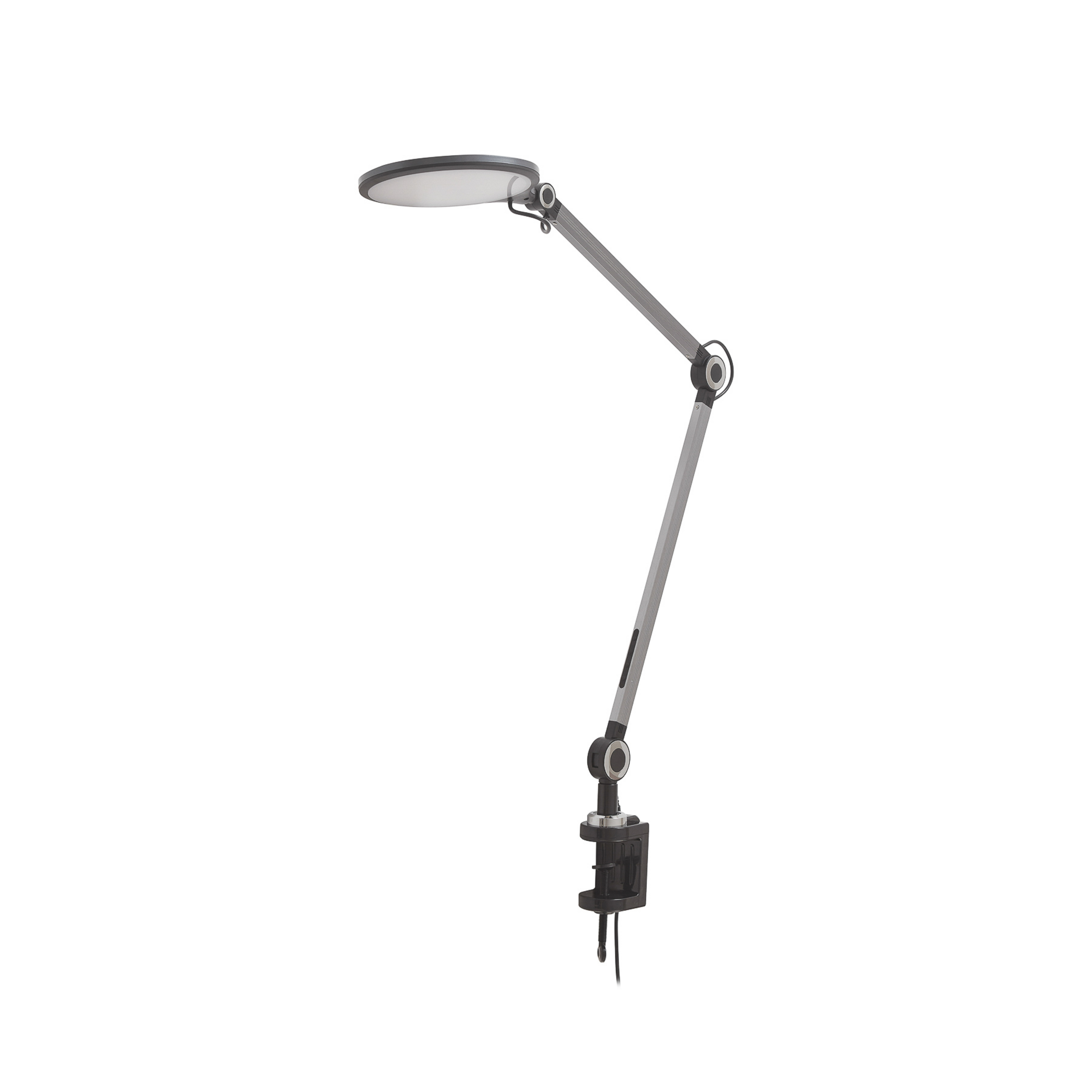 Nyxaris LED Lampa Stołowa w/Clamp CCT Grey - Lucande