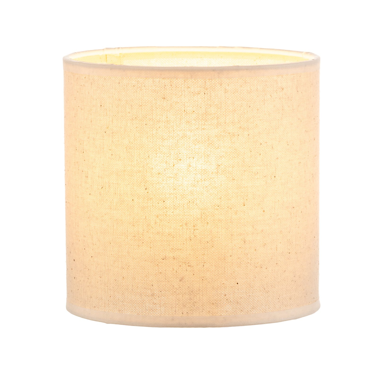 Roller lampshade, beige, Ø 15 cm, height 15 cm