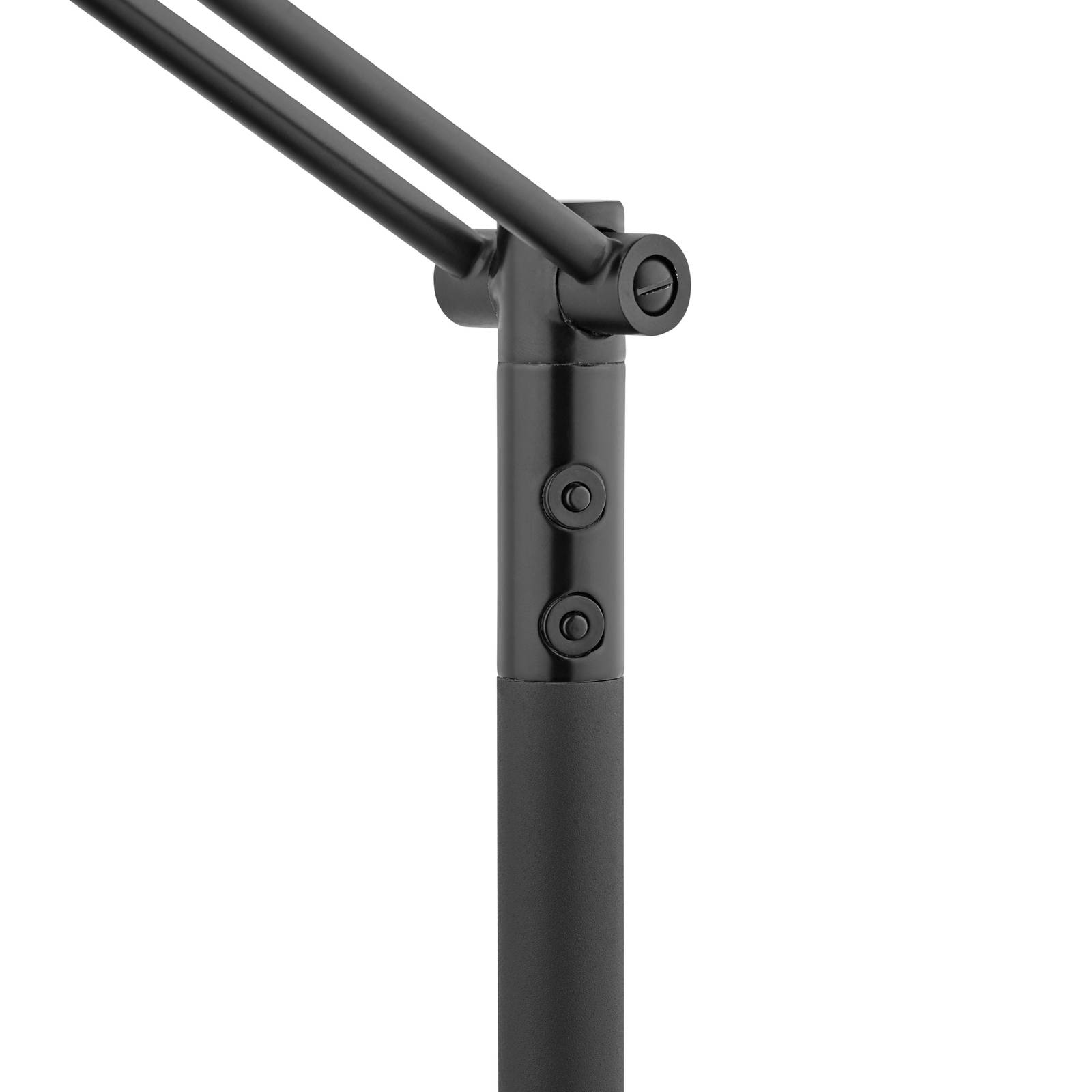 E-shop Oblúkové LED svietidlo Evolo CCT, čierna