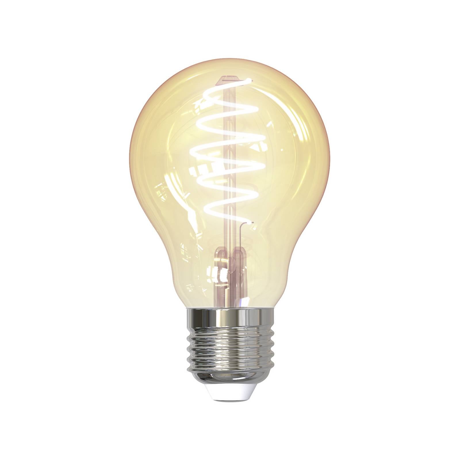 LUUMR Smart LED-Leuchtmittel A60 E27 amber 4,9W Tuya WLAN