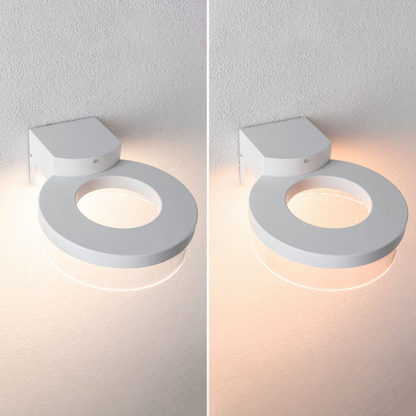 Capera Kültéri Fali Lámpa Zigbee w/Sensor SWR Fehér - Paulmann