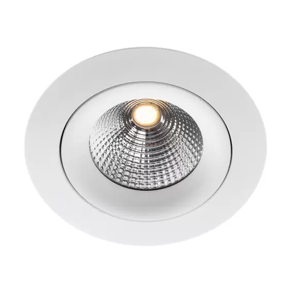 Lampenwelt SLC One 360° SunLike LED-Einbauleuchte weiß 927