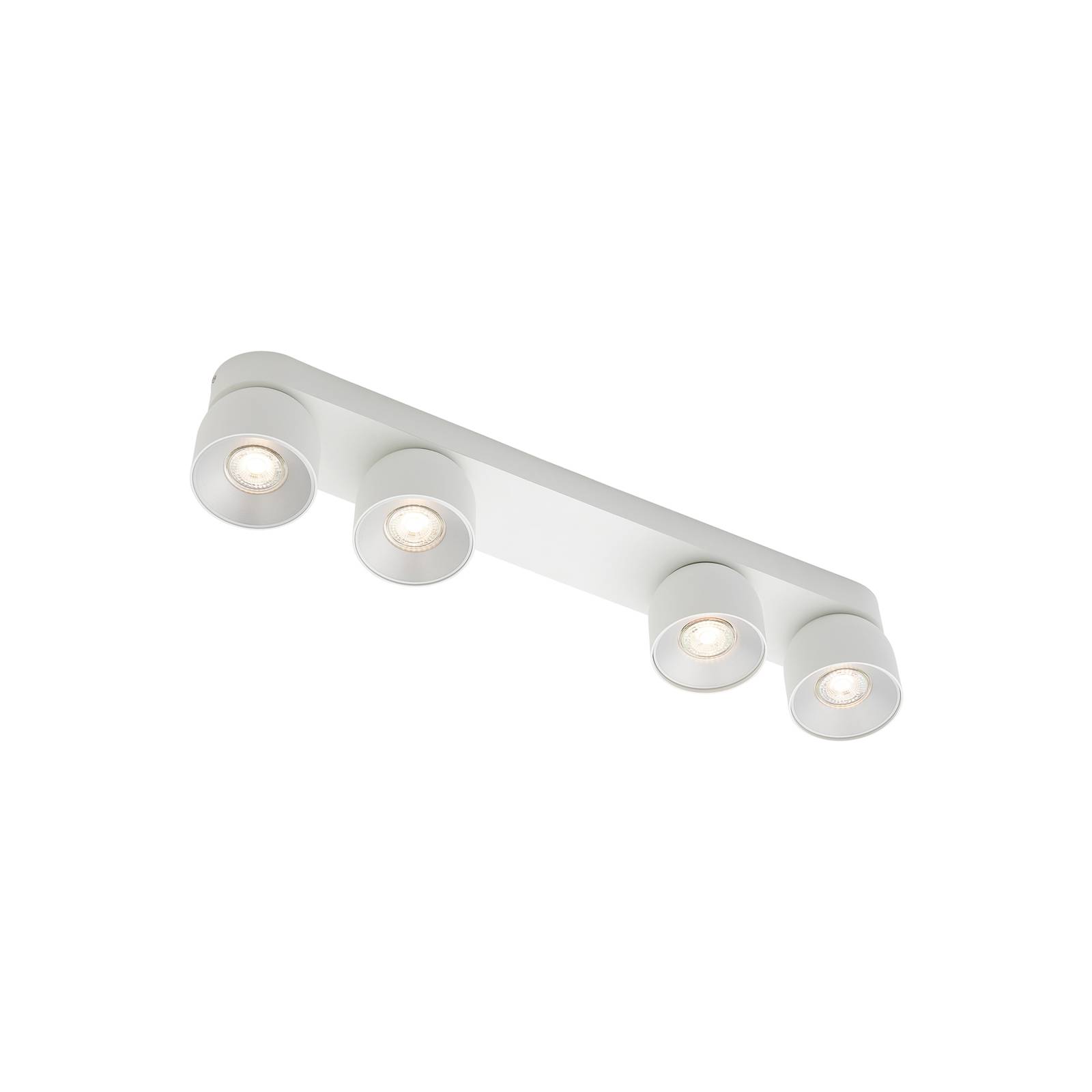 Downlight Pitcher, GU10, vierflammig, Metall, weiß