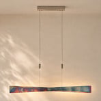 Quitani Lampa wisząca LED Lian, złoto oksydowane