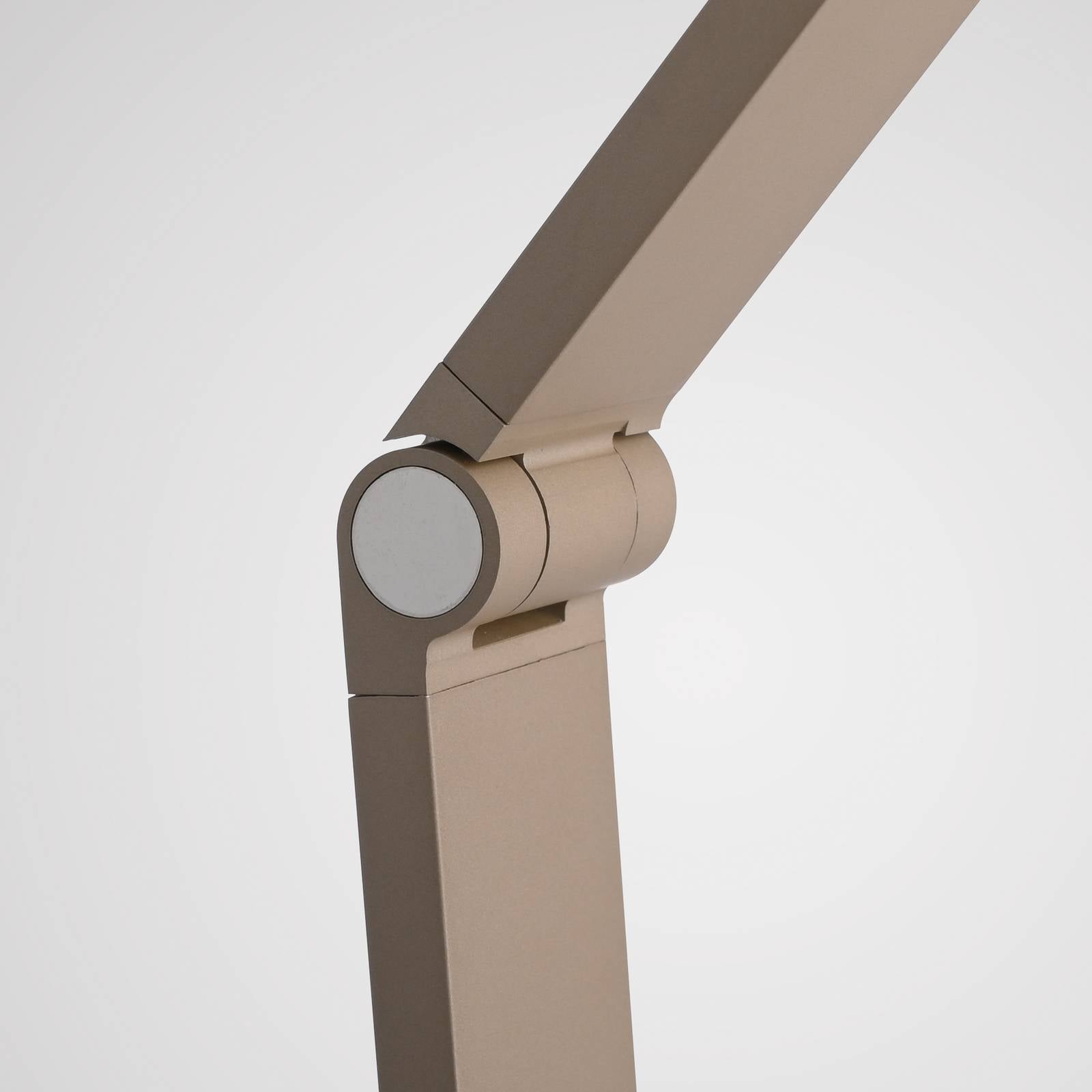  Paul Neuhaus Led-stehlampe Samsky, Bronze, Höhe 161 Cm Metall Touchdimmer 